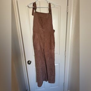Corduroy overalls